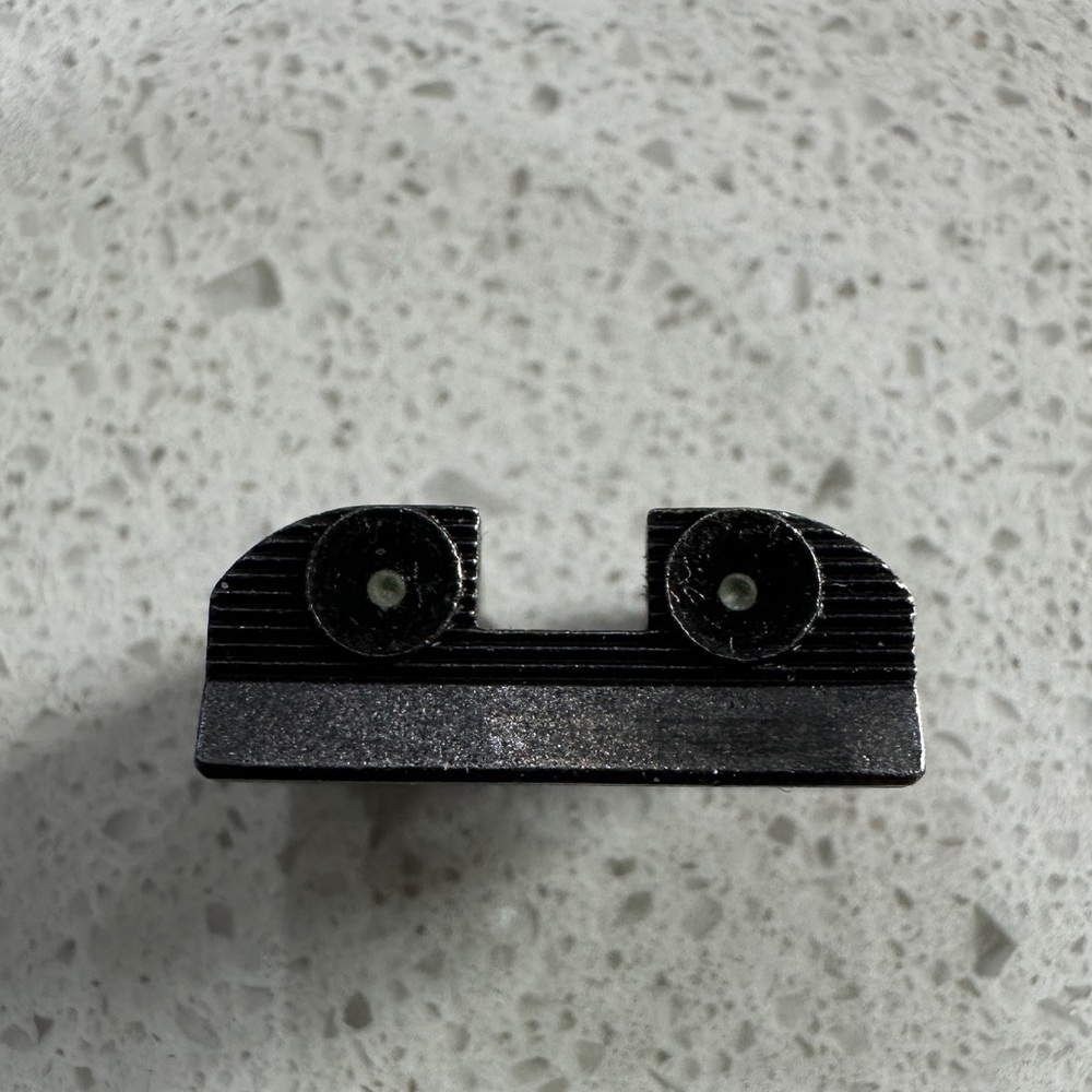 Sig Sauer P series OEM rear #8 high contrast sight. New take off.